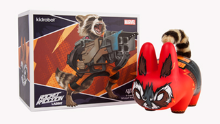 Illustration for article titled There's a new Rocket Raccoon Toy out and it's absolutely terrifying